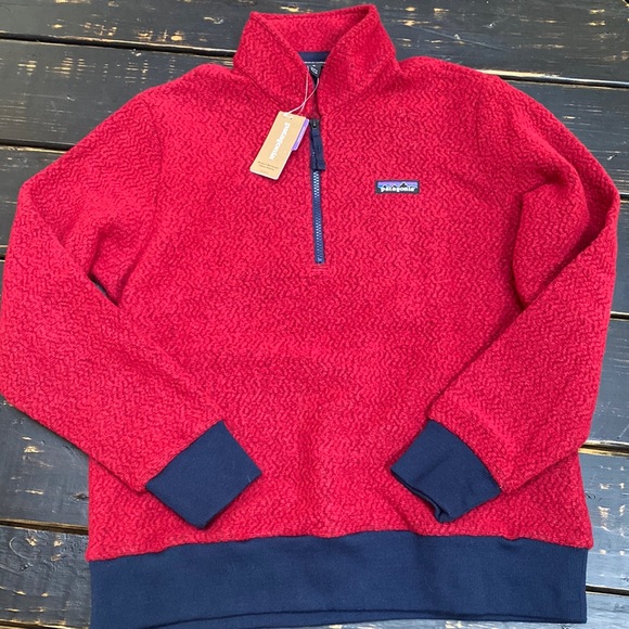 Patagonia Woolyester Fleece Pullover - Size Medium - Picture 3 of 10